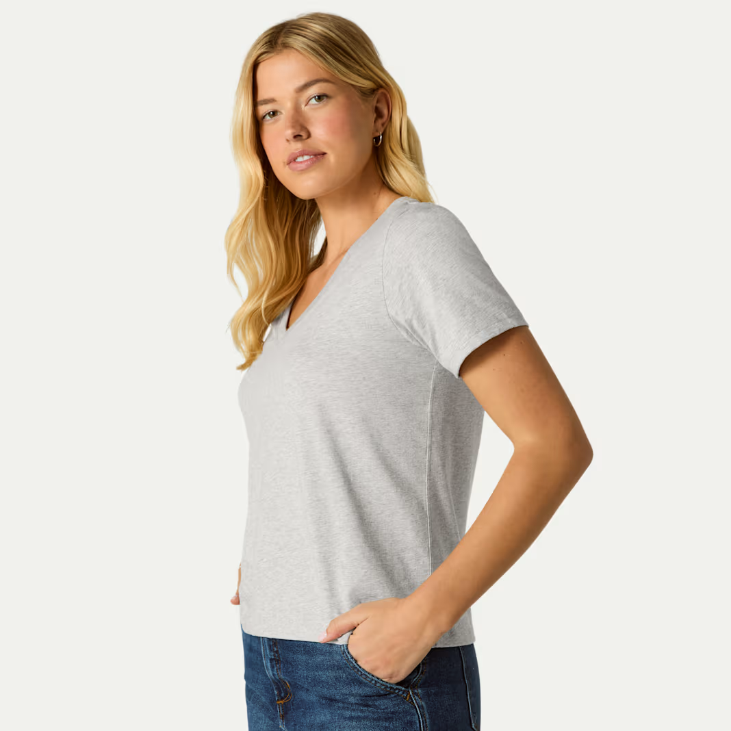 Women's Pima Cotton V-Neck T-Shirt