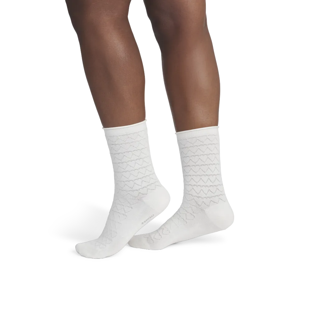 Women¡¯s Hearts Half Calf Socks