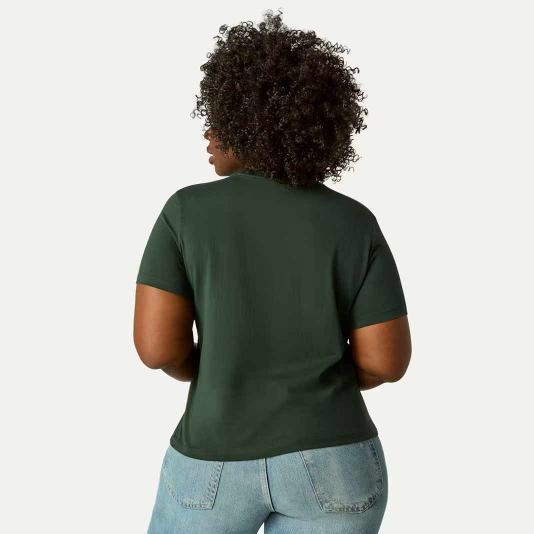 Women's Pima Cotton Crew Neck T-Shirt 6-Pack