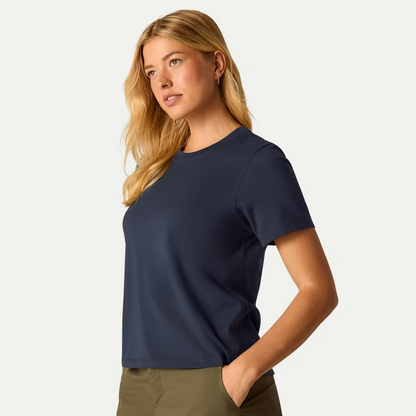 Women's Pima Cotton Crew Neck T-Shirt 6-Pack