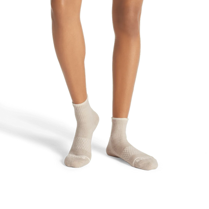 Women's Merino Wool Blend Quarter Sock 8-Pack