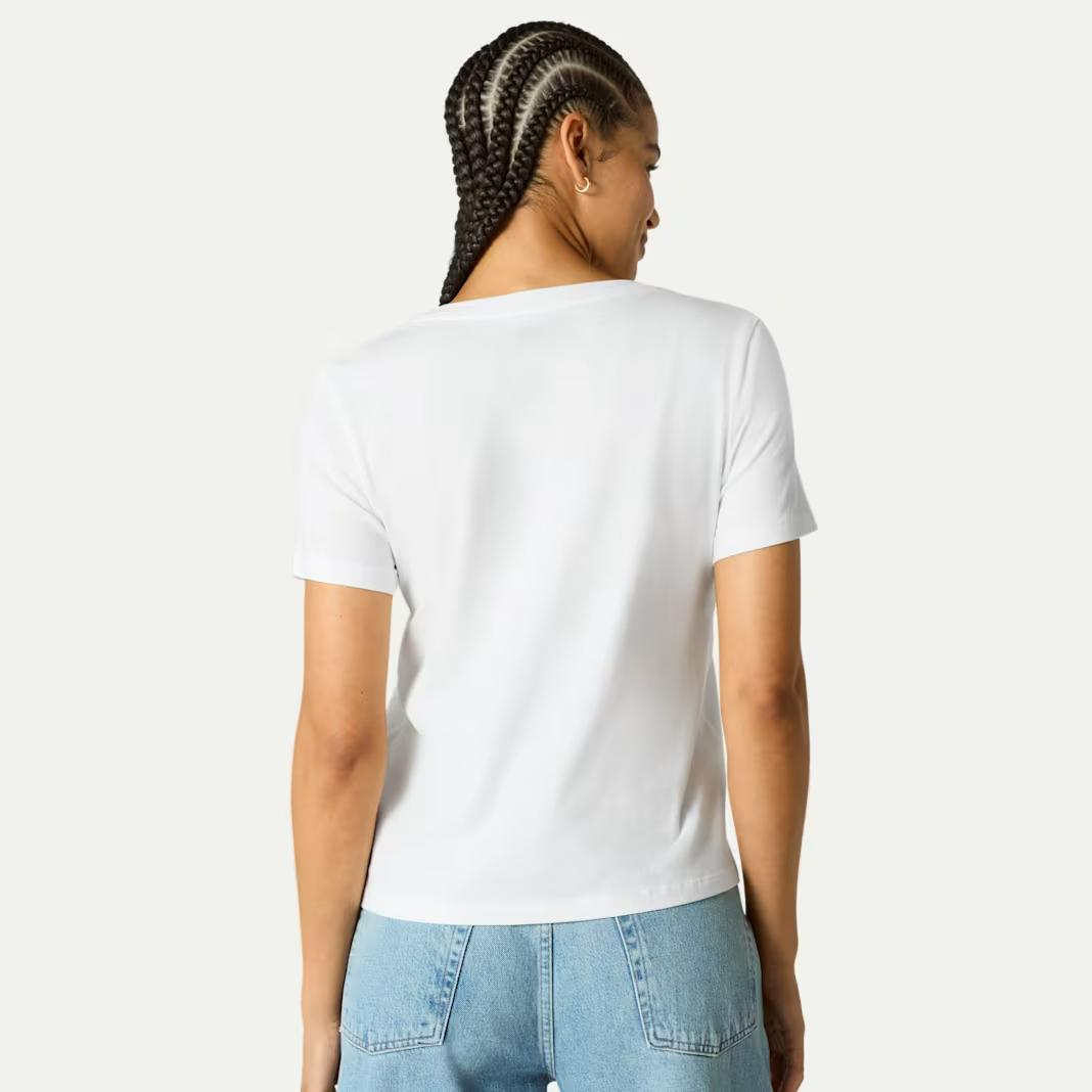 Women's Pima Cotton V-Neck T-Shirt 3-Pack
